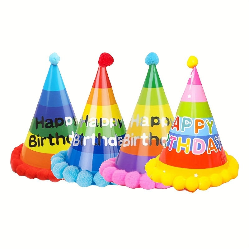 2pcs Birthday Party Paper Hat Party Supplies