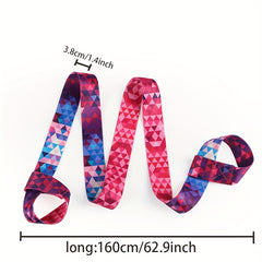 Adjustable Colorful Yoga Mat Storage Strap