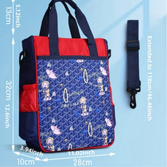 Waterproof Carrying Book File Bag, 2 Layer Structure, Easy To Carry