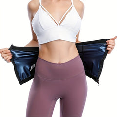 Zipper Waist Trainer Tummy Control Girdle Belt