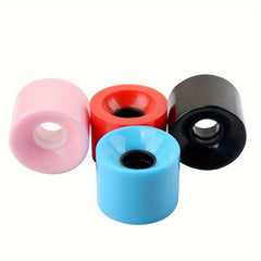 4pcs Skateboard Wheels 60mm/45mm 2.36in/1.77in + Install Tools