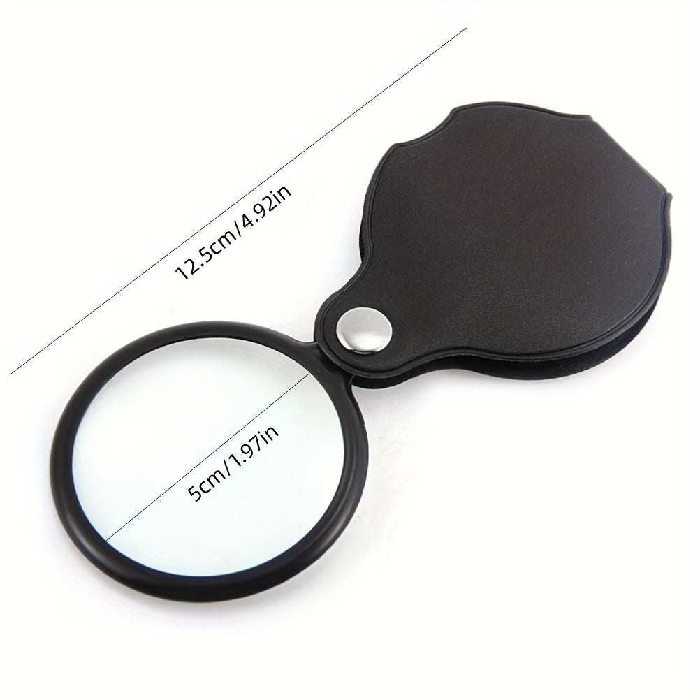 Outdoor Camp Mini Pocket Eye Glass Loupe Lens Magnifier