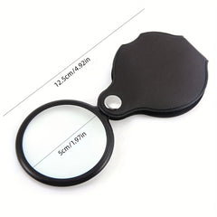 Outdoor Camp Mini Pocket Eye Glass Loupe Lens Magnifier