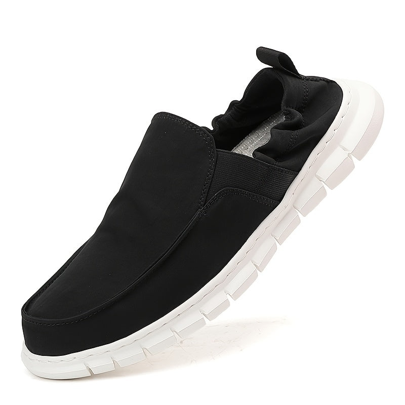 Men's Canvas Slip On Walking Shoes Lightweight Sneakers