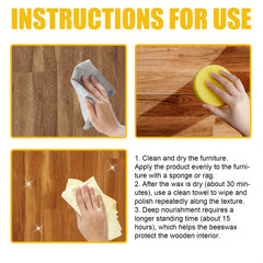Wood Polishing Beeswax Floor Care Wax