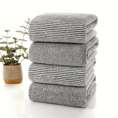 4pcs Soft Hand Towels Set Skin-friendly Face Towel Quick-drying Absorbent Towel