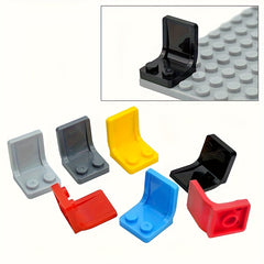 32pcs Building Blocks Chair 2x2 Backrest Chair Accessories Scene Assembly