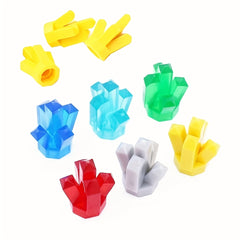 10pcs Small Particle Building Blocks Set for Mineral and Crystal Scene