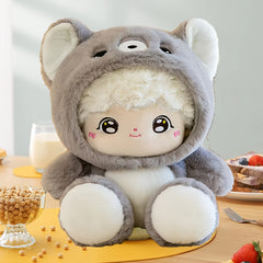 Milk Fu Wolf Treasure Plush Toy Werewolf Doll Girl Birthday Gift