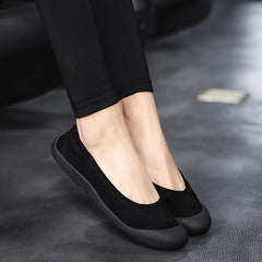 Women's Soft Bottom Flat Shoes Yoga Dance Exercise Fitness Dance Walking Shoes
