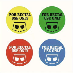 120pcs Rectal Sticker Fun Joke Labels 38cm Top Labels