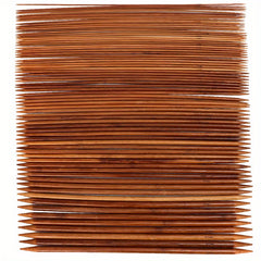 75pcs Double Pointed Knitting Needles Set - Carbonized Bamboo - 15 Sizes