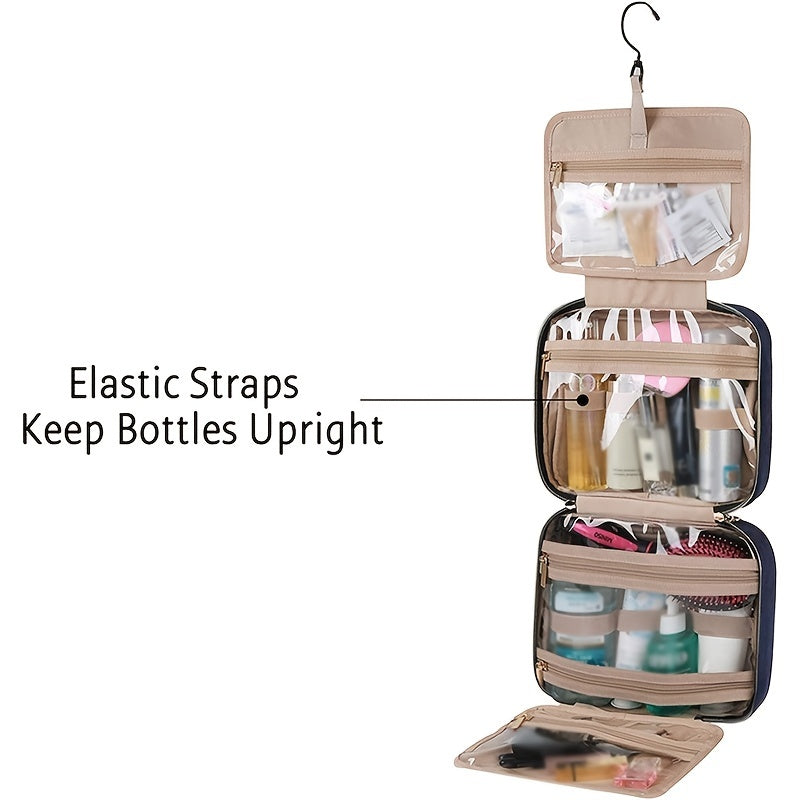 Waterproof Foldable Dry/Wet Separation Wash Bag Cosmetic Storage Bag