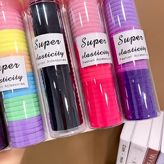 30pc Girls Stretchy Hair Ties Ropes Hair Decorative Accessories