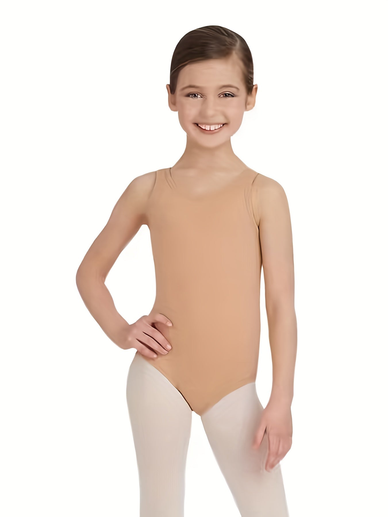 Girls Ballet Dance Dress Short Sleeve Cotton Leotards
