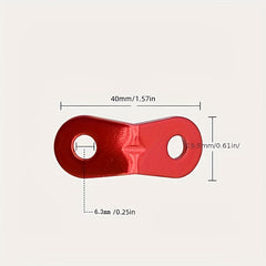 Outdoor Camping Tent Wind Rope Buckle Aluminum Adjustable Cable Fastener