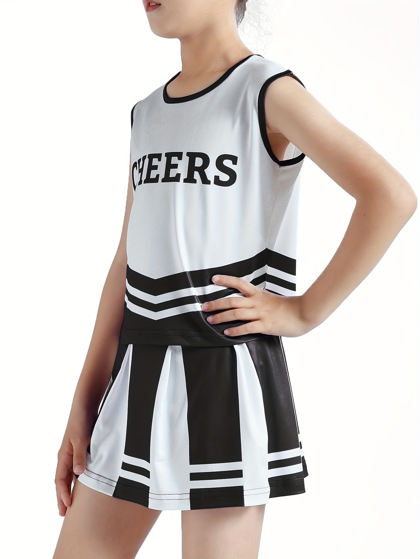 Girls Cheerleading Outfits Set for Spirit Week Sports Gift