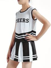 Girls Cheerleading Outfits Set for Spirit Week Sports Gift