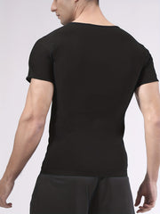 Men's Compression Sweat Sauna Waist Trainer Zip Up Body Shaper