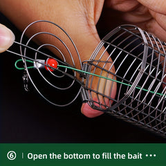 2pcs Stainless Steel Fishing Nest Builders