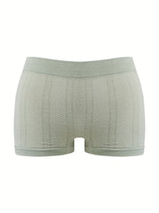 3pcs Seamless Boyshort Panties Soft & Stretch Women's Lingerie