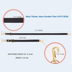 Leather Adjustable Shoulder Straps for Bags 1 Width