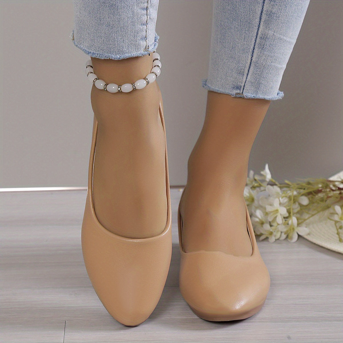 Women's Comfy Slip On Wedge Shoes Lightweight Soft Sole