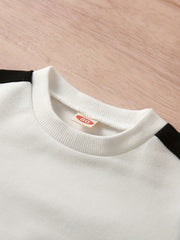 Toddler Baby Cotton Sweatshirt Long Sleeve Pullover Top