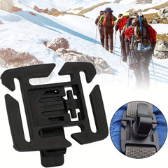360 Rotatable Tube Clamp Hose Clip For Hydration Backpack Drink Tube Holder