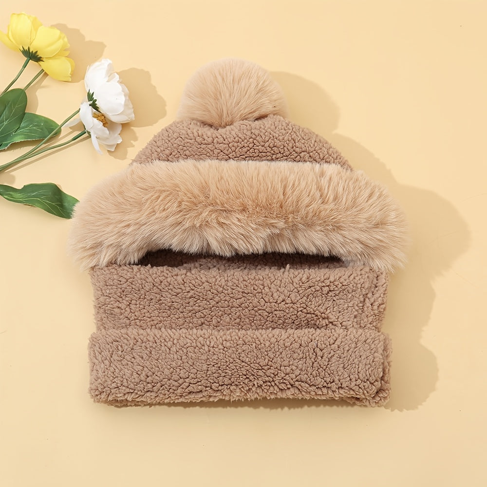 Windproof Scarf Hat for Winter Outdoor Activities - Hiking, Skiing