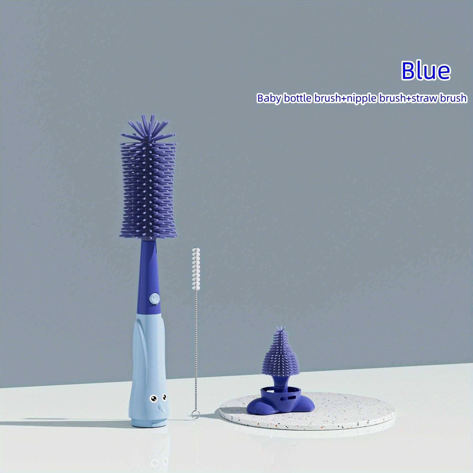 3-in-1 Baby Bottle Brush Set