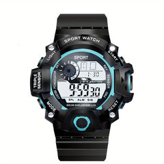 Boys Sports Electronic Watch, Luminous, Multifunctional