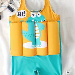 Boys' Floating Swimsuit for Summer Swimming Fun