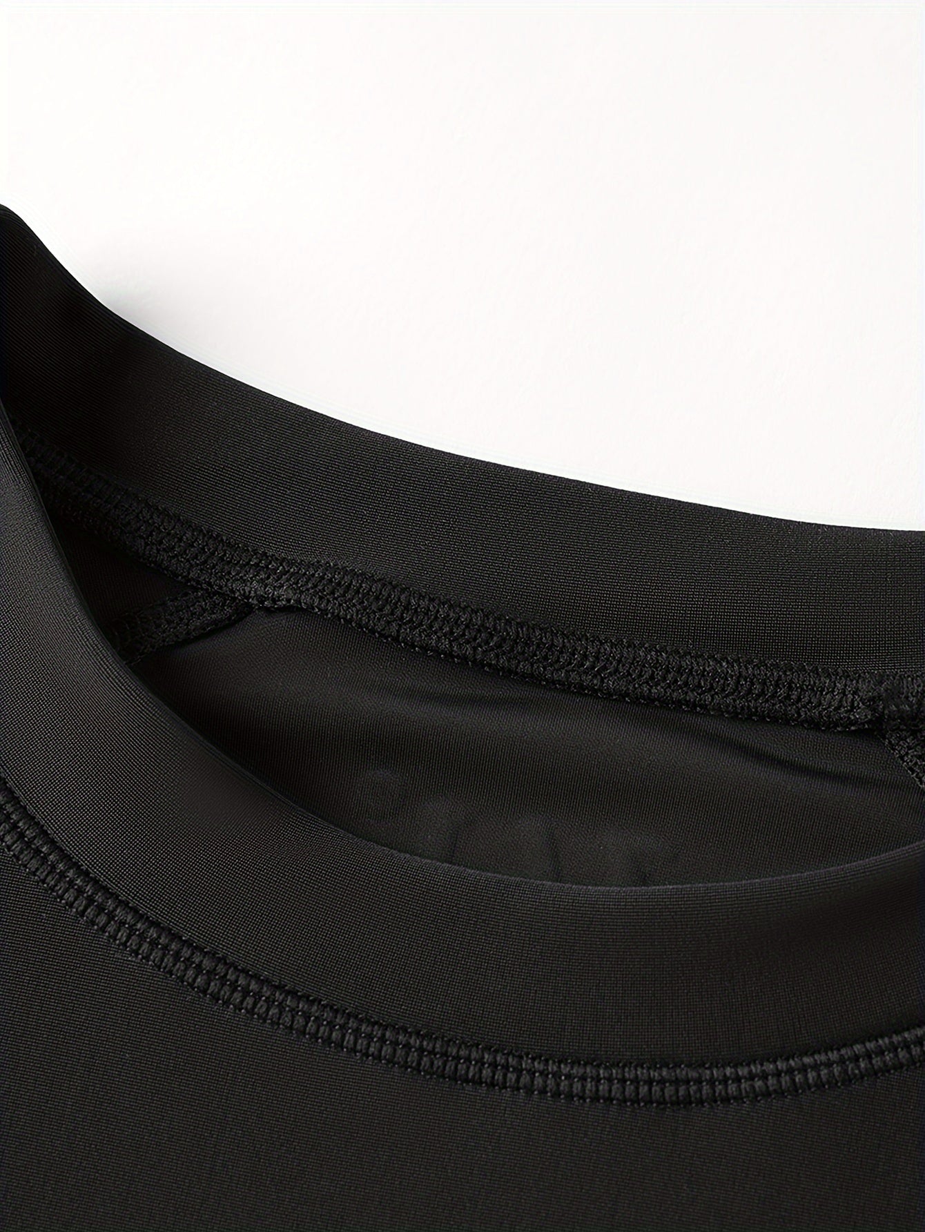 Men's Nylon Swimwear Short Sleeve T-shirt Sun Protection
