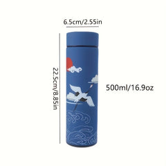 500ml Stainless Steel Insulation Water Cup Leakproof Bottle