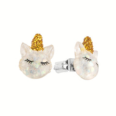 Hypoallergenic Colorful Earrings Set for Girls