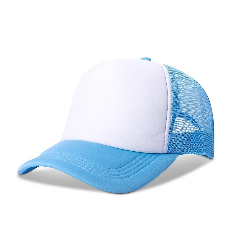 Men's Summer Mesh Cap Baseball Cap Breathable Adjustable Size Sunshade Sports