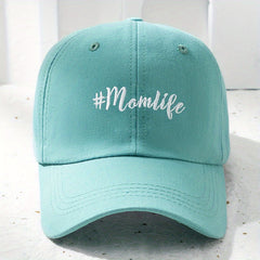 MOMLIFE Ponytail Baseball Cap Vintage Washed Distressed Twill Hat
