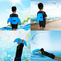 Shark Shape Fin Back Float - Kids Swimming Aid