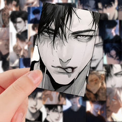 54pcs Handsome Character Stickers for Mobile Phone Case Luggage Notebook