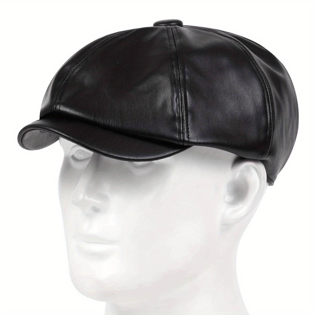 Adjustable Ear Protection Newsboy Cap for Men Women