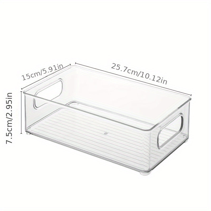 Desktop Storage Box Cosmetic Snack Transparent Basket Skin Care Products