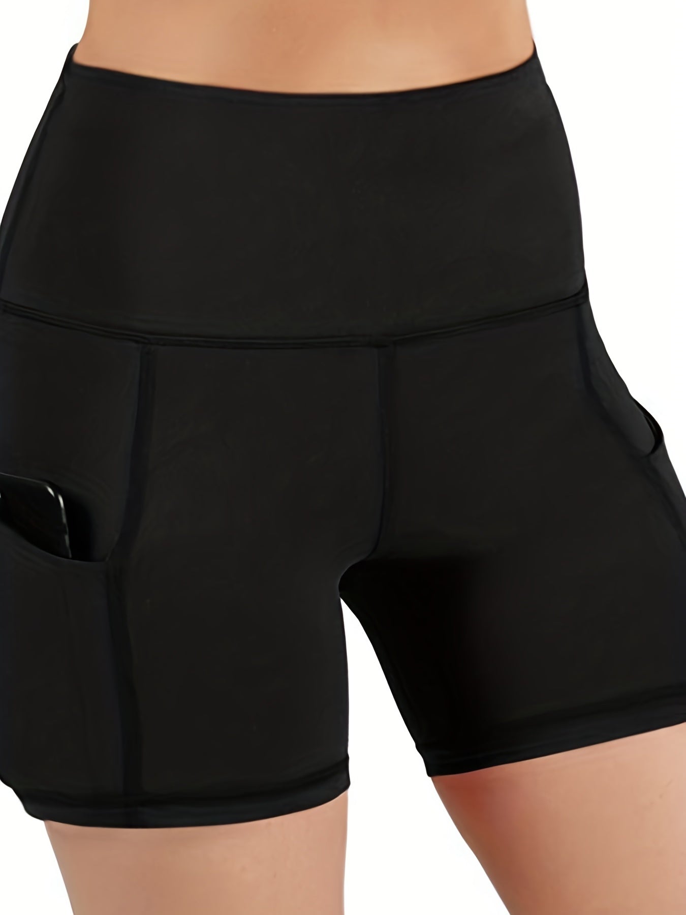 Women's High Waist Tummy Control Biker Shorts