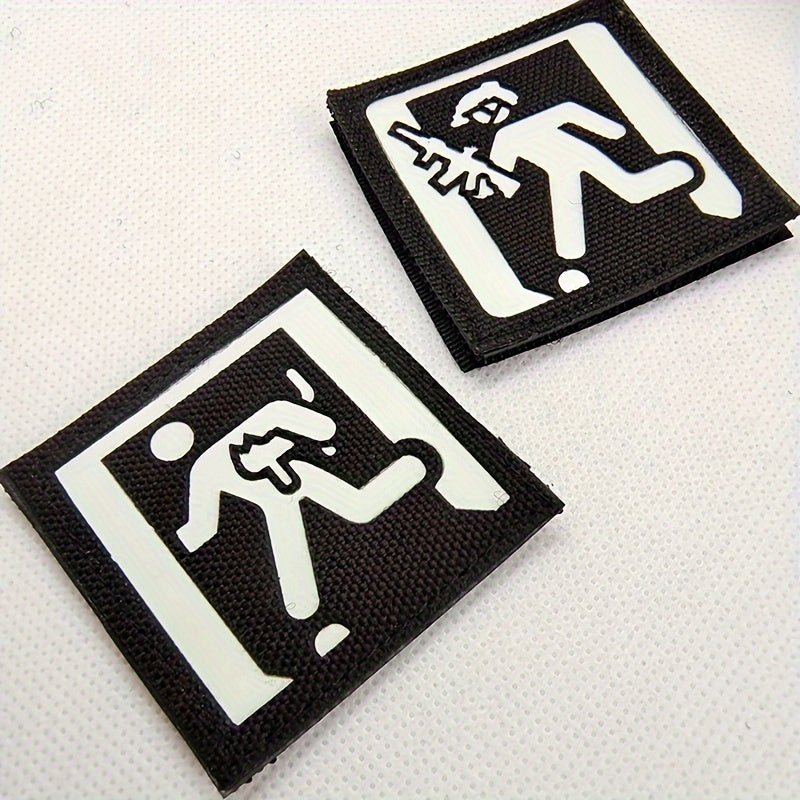 Escape Series Luminous Patch Morale Patches for Caps Uniforms Vests