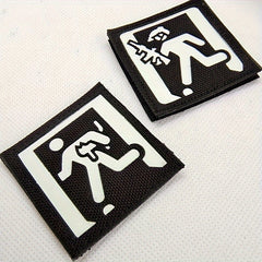 Escape Series Luminous Patch Morale Patches for Caps Uniforms Vests