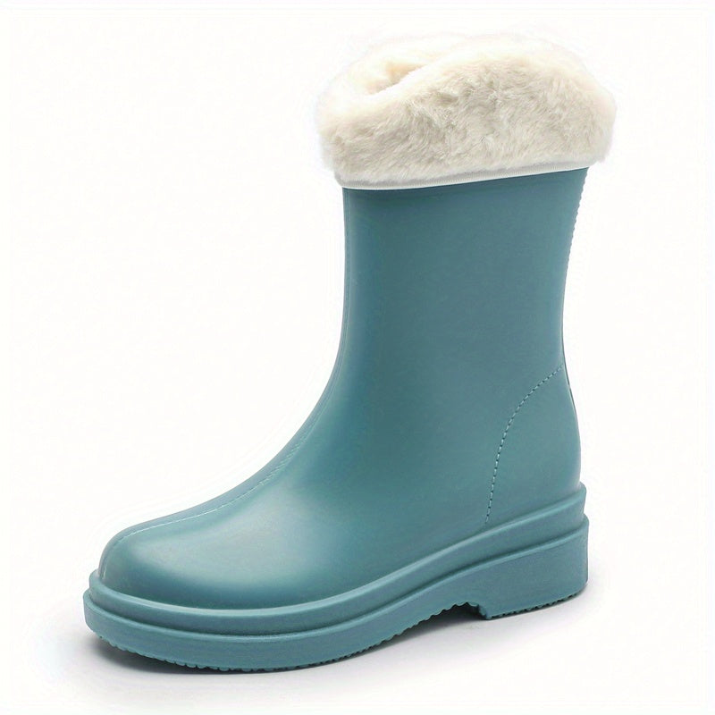 Women's Waterproof Non Slip Rain Boots Outdoor Short Boots