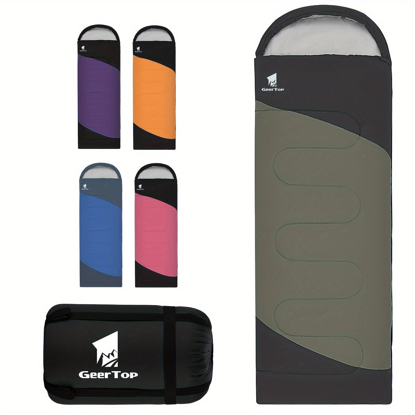 Lightweight Warm Sleeping Bag For Camping Hiking