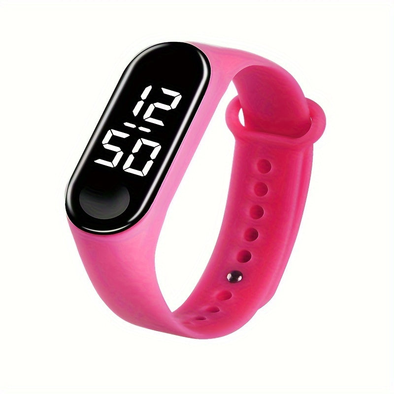 LED Watch with Silicone Band for Workout