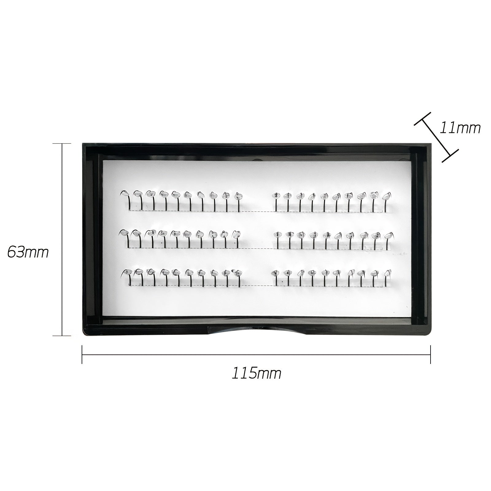 Diamond Eyelash Extensions Glitter False Lashes