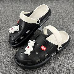Men's Lightweight Hollow Out Sandals with Charms